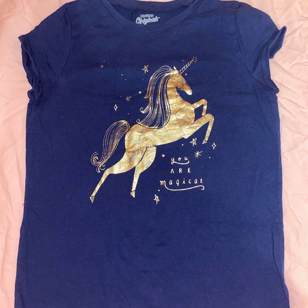 Unicorn Osh Kosh Tee